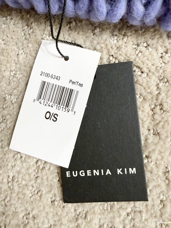 Eugenia Kim Periwinkle/Teal Wool Knitted Beanie w/Tags main image 5